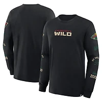 Fanatics Minnesota Wild Boxed In Legacy Long Sleeve T-Shirt