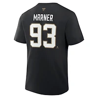 Fanatics Mitch Marner Vegas Golden Knights Authentic Stack Name  Number T-Shirt