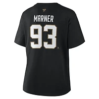 Fanatics Mitch Marner Vegas Golden Knights Authentic Stack Name  Number T-Shirt