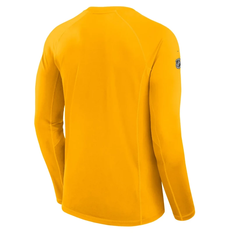 Fanatics Nashville Predators Authentic Pro Rink Tech Long Sleeve T-Shirt