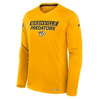 Fanatics Nashville Predators Authentic Pro Rink Tech Long Sleeve T-Shirt