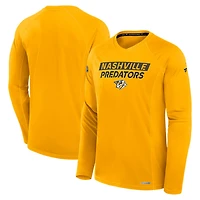 Fanatics Nashville Predators Authentic Pro Rink Tech Long Sleeve T-Shirt