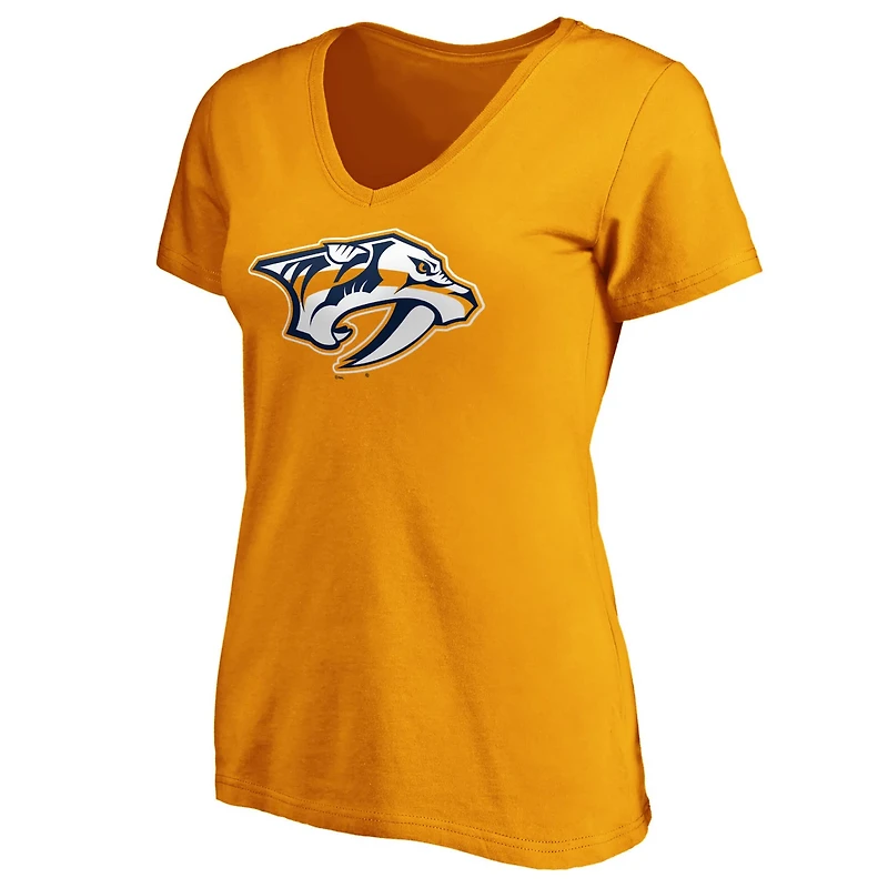 Fanatics Nashville Predators Primary Logo V-Neck T-Shirt