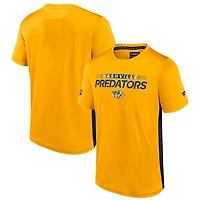 Fanatics /Navy Nashville Predators Authentic Pro Rink Tech T-Shirt