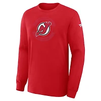 Fanatics New Jersey Devils Authentic Pro Property Of Practice Long Sleeve T-Shirt