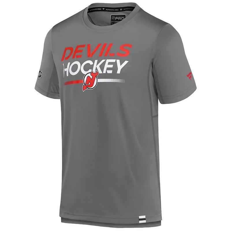 Fanatics New Jersey Devils Authentic Pro Tech T-Shirt