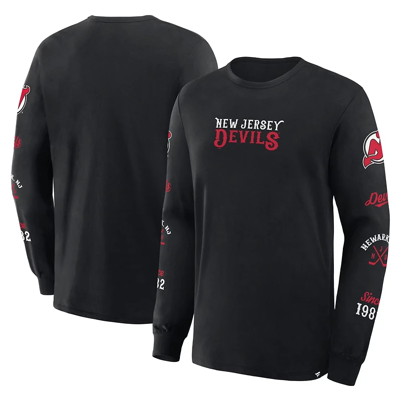 Fanatics New Jersey Devils Boxed Legacy Long Sleeve T-Shirt