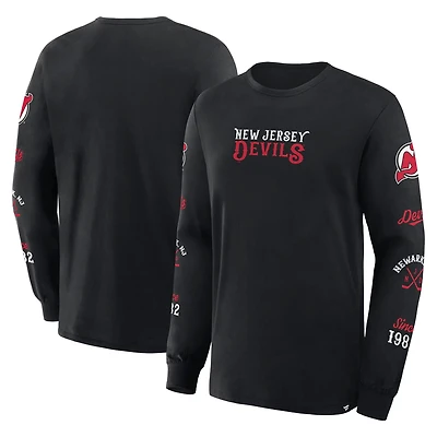 Fanatics New Jersey Devils Boxed Legacy Long Sleeve T-Shirt