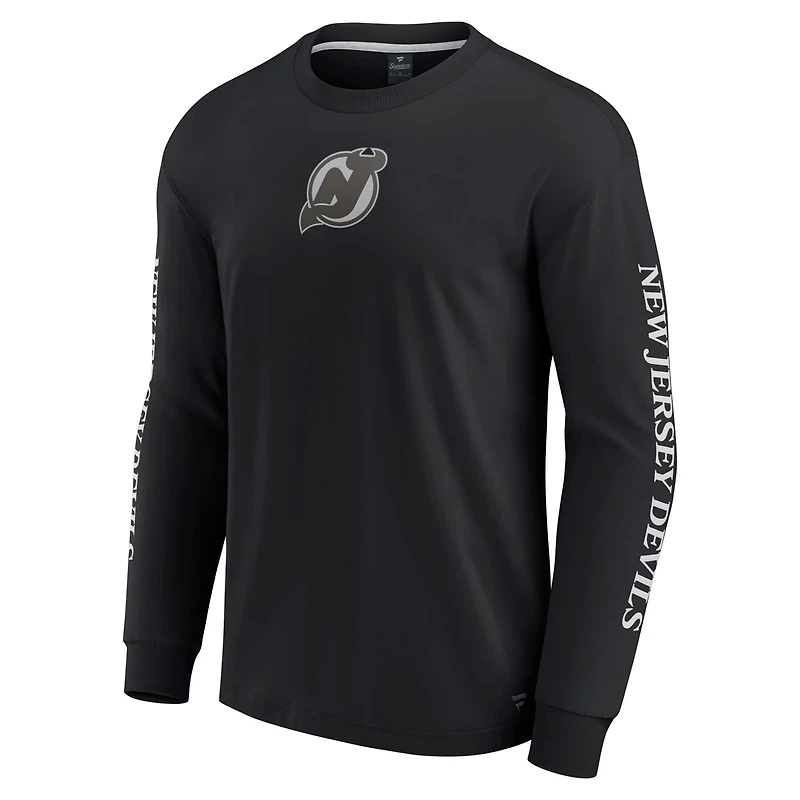 Fanatics New Jersey Devils Elements Strive Long Sleeve T-Shirt