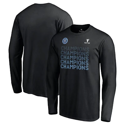 Fanatics New York City FC 2021 MLS Cup Champions Standard Long Sleeve T-Shirt