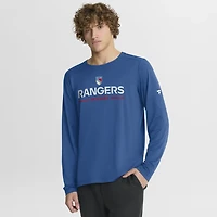 Fanatics New York Rangers Authentic Pro Rink Centennial Tech Long Sleeve T-Shirt