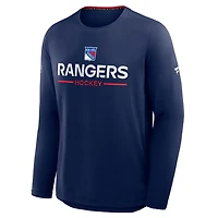 Fanatics New York Rangers Authentic Pro Rink Tech Long Sleeve T-Shirt