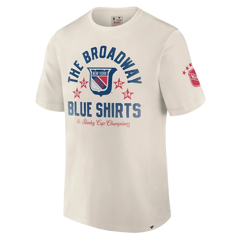 Fanatics New York Rangers Decades Collection Timeless T-Shirt