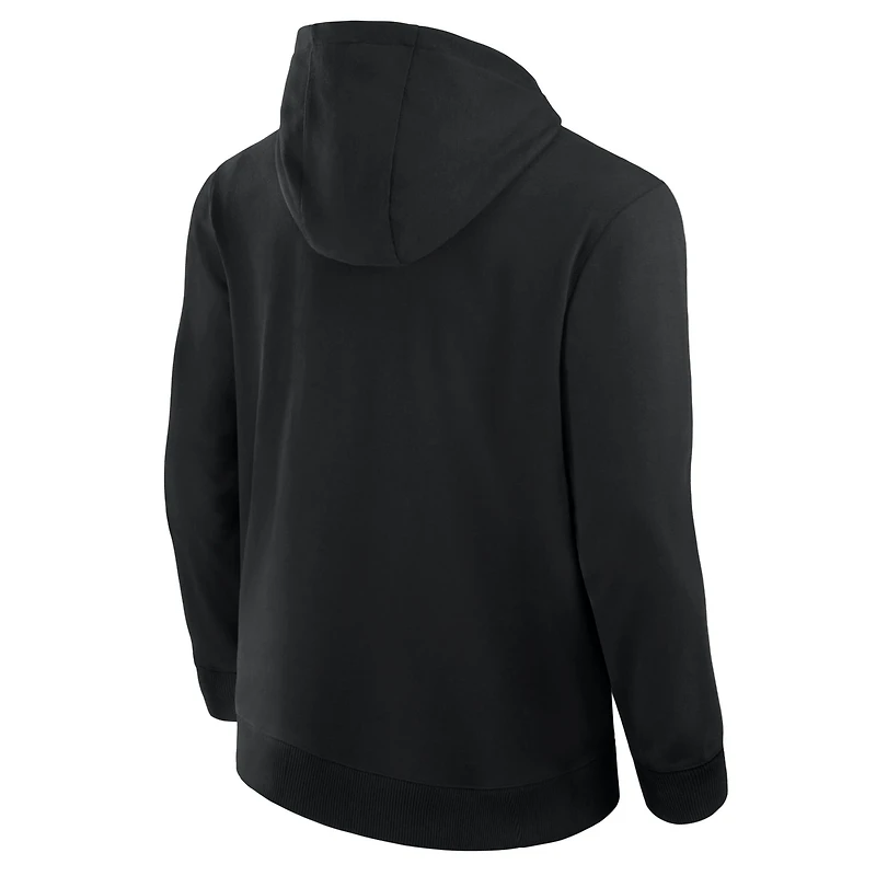 Fanatics New York Rangers Elements Tonal Primary Tri-Blend Full-Zip Hoodie