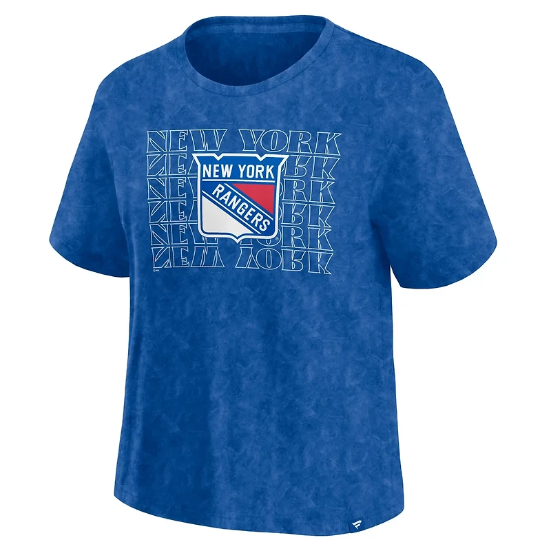 Fanatics New York Rangers Faded Wash T-Shirt