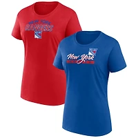 Fanatics New York Rangers Risk T-Shirt Combo Pack