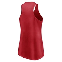 Fanatics New York Rangers Simplicity Swing Racerback Scoop Neck Tank Top