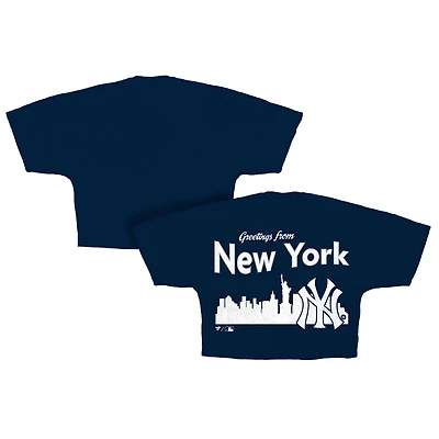 Fanatics New York Yankees Skyline Crop T-Shirt