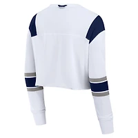 Fanatics New York Yankees Stretch Cropped Fashion Long Sleeve T-Shirt