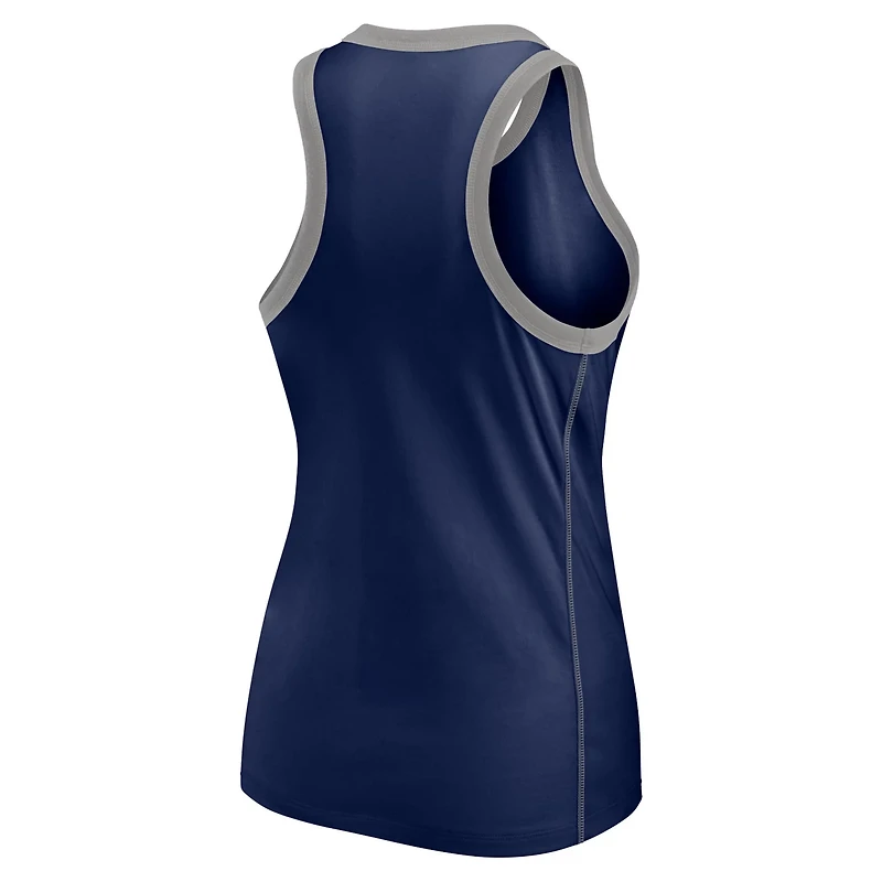 Fanatics New York Yankees Tailsweep Fashion Racerback Rhinestone Tank Top