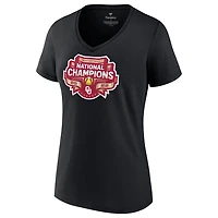 Fanatics Oklahoma Sooners 2022 NCAA Softball College World Series Champions Strike V-Neck T-Shirt
