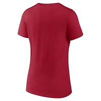 Fanatics Oklahoma Sooners Basic Arch V-Neck T-Shirt