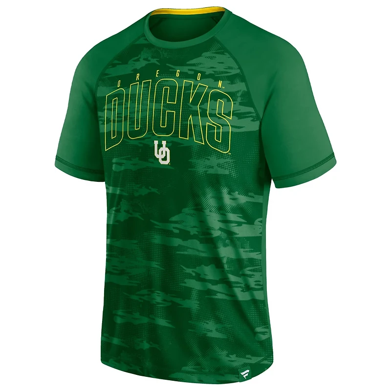 Fanatics Oregon Ducks Arch Outline Raglan T-Shirt
