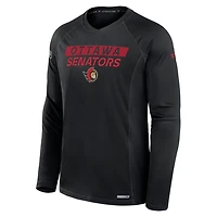 Fanatics Ottawa Senators Authentic Pro Rink Tech Long Sleeve T-Shirt