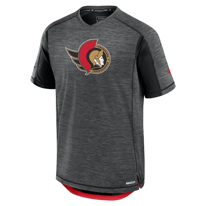 Fanatics Ottawa Senators Authentic Pro Rink Tech T-Shirt