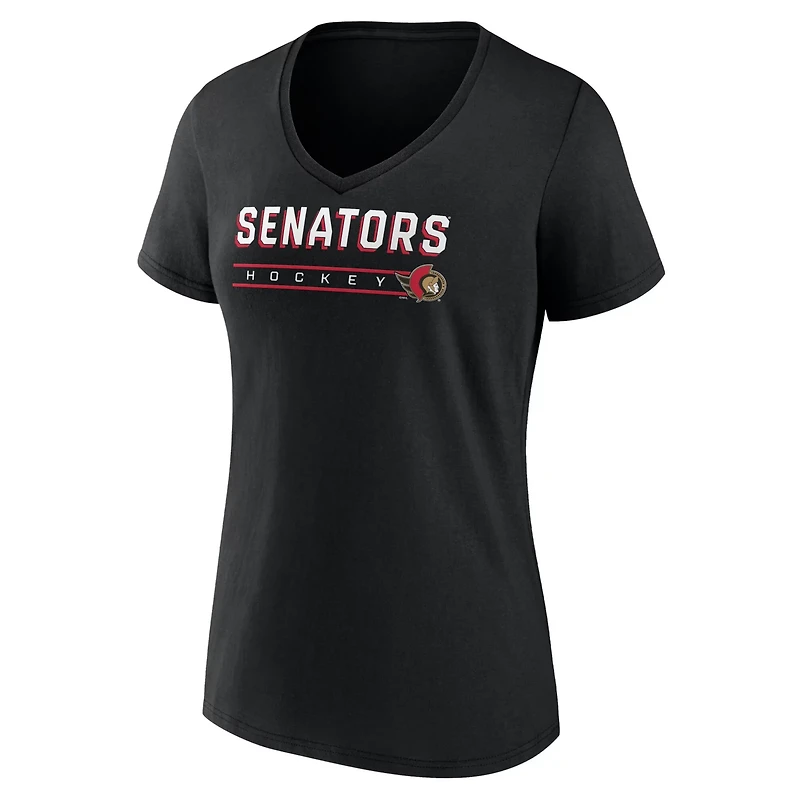 Fanatics Ottawa Senators V-Neck T-Shirt