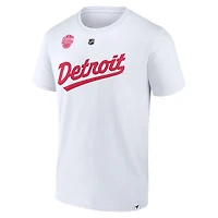 Fanatics Patrick Kane Detroit Red Wings 2025 NHL Stadium Series Authentic Stack Name  Number T-Shirt