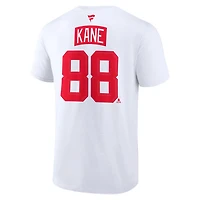Fanatics Patrick Kane Detroit Red Wings 2025 NHL Stadium Series Authentic Stack Name  Number T-Shirt