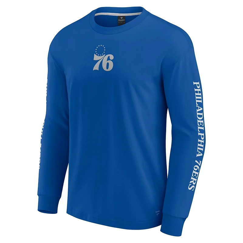 Fanatics Philadelphia 76ers Elements Strive Long Sleeve T-Shirt