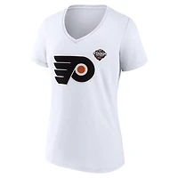 Fanatics Philadelphia Flyers 2024 NHL Stadium Series Logo V-Neck T-shirt