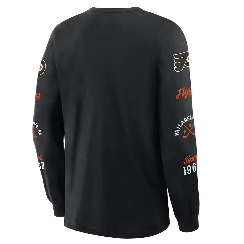 Fanatics Philadelphia Flyers Boxed Legacy Long Sleeve T-Shirt