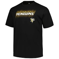 Fanatics Pittsburgh Penguins Big  Tall Wordmark T-Shirt