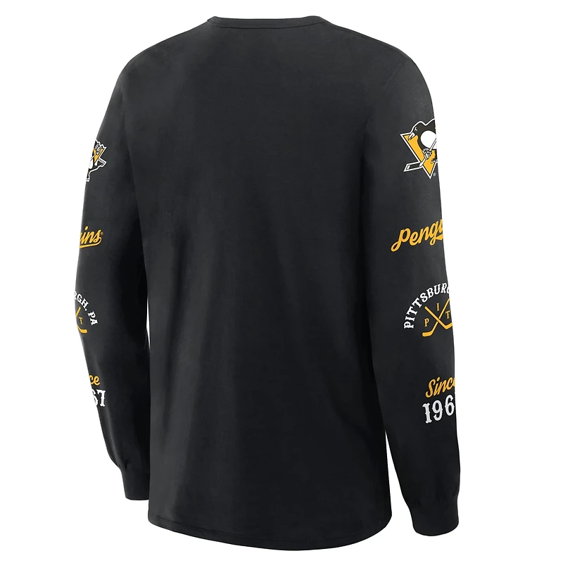 Fanatics Pittsburgh Penguins Boxed Legacy Long Sleeve T-Shirt