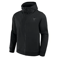 Fanatics Pittsburgh Penguins Elements Tonal Primary Tri-Blend Full-Zip Hoodie