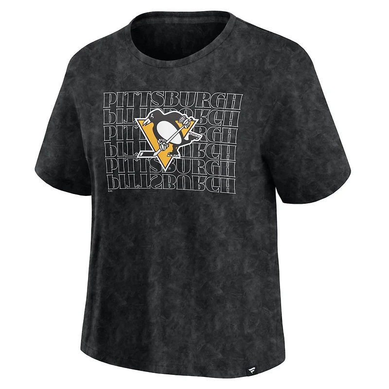 Fanatics Pittsburgh Penguins Faded Wash T-Shirt