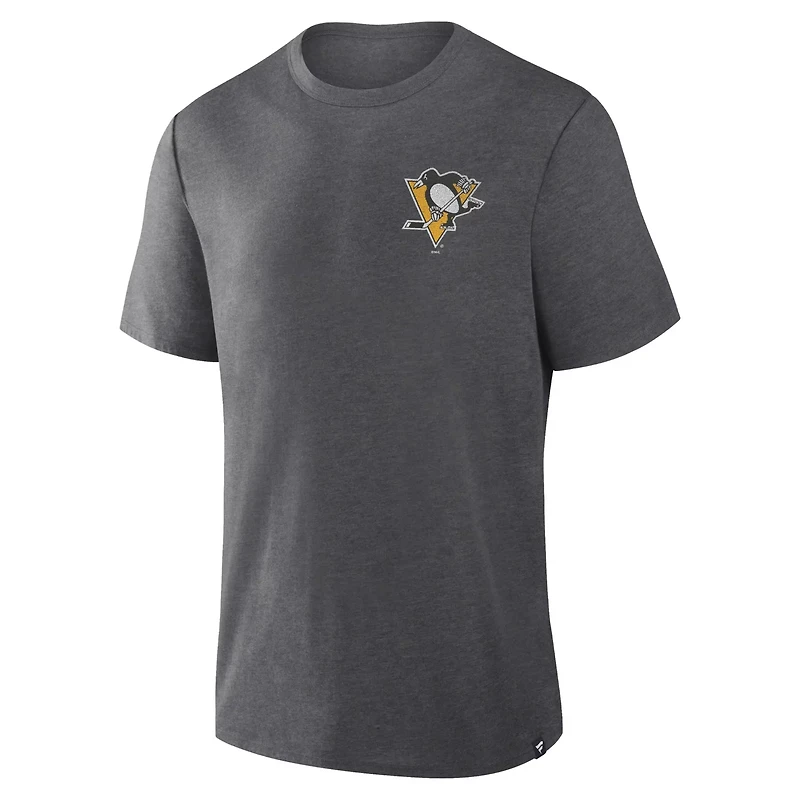 Fanatics Pittsburgh Penguins Fan Lanes Tri-Blend T-Shirt