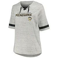 Fanatics Pittsburgh Penguins Plus Lace-Up T-Shirt