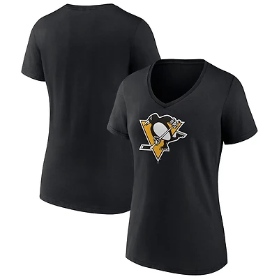 Fanatics Pittsburgh Penguins Primary Logo Team V-Neck T-Shirt