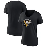 Fanatics Pittsburgh Penguins Primary Logo Team V-Neck T-Shirt