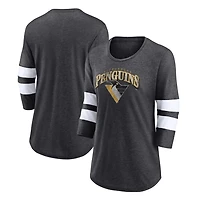 Fanatics Pittsburgh Penguins Special Edition 20 Barn Burner 3/4 Sleeve T-Shirt