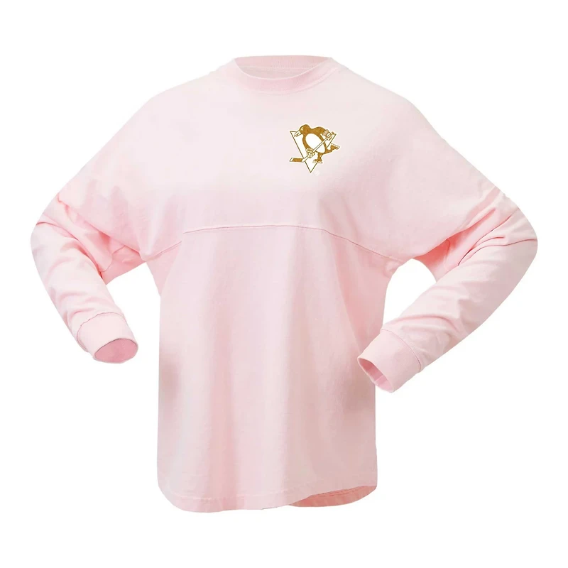 Fanatics Pittsburgh Penguins Spirit Jersey Long Sleeve T-Shirt