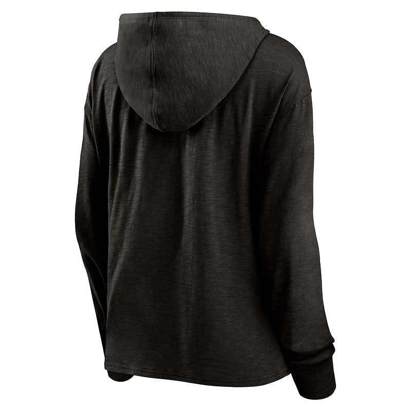 Fanatics Portland Trail Blazers Full Steam Slub Hoodie T-Shirt