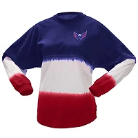Fanatics Red Washington Capitals Ombre Long Sleeve T-Shirt