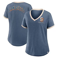 Fanatics San Diego Padres Binge Worthy Stadium Slub V-Neck T-Shirt