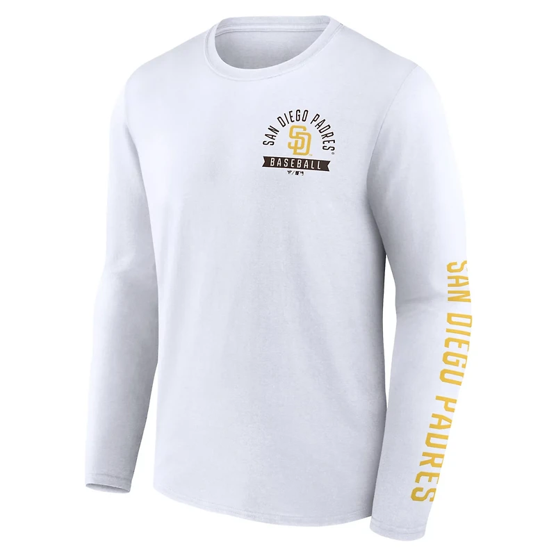 Fanatics San Diego Padres Press Box Long Sleeve T-Shirt