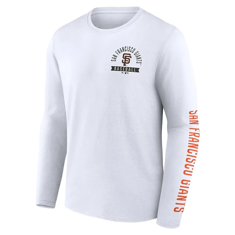 Fanatics San Francisco Giants Press Box Long Sleeve T-Shirt